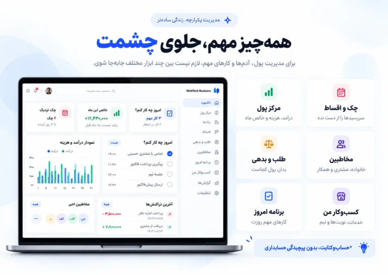 WebTech Business - features
